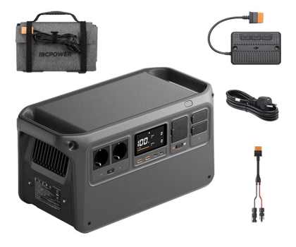 Stacja zasilania DJI Power 2000 + panel 100W + MPPT